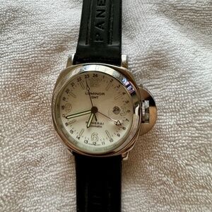 REPLICA PANERAI Luminor GMT Automatic Firenze 1860 White Dial
